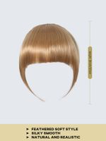 Women's Cute Formal Sweet Casual Holiday Weekend Chemical Fiber Bangs Straight Hair Wigs main image 9