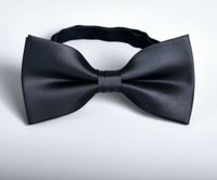 Elegant Solid Color Bow Knot Polyester Men's Tie sku image 2