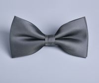 Elegant Solid Color Bow Knot Polyester Men's Tie sku image 4