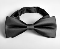 Elegant Solid Color Bow Knot Polyester Men's Tie sku image 8
