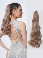 Women's Sexy Formal Sweet Light Grey Casual Street Chemical Fiber Long Curly Hair Wigs main image 1