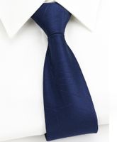 Business Stripe Arrow Polyester Men's Tie sku image 2
