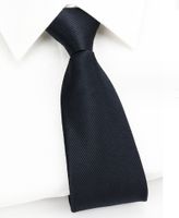 Business Stripe Arrow Polyester Men's Tie sku image 5