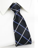Business Stripe Arrow Polyester Men's Tie sku image 6