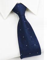 Business Stripe Arrow Polyester Men's Tie sku image 8