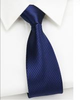 Business Stripe Arrow Polyester Men's Tie sku image 9
