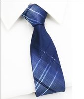 Business Stripe Arrow Polyester Men's Tie sku image 18