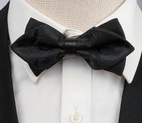 Simple Style Solid Color Bow Knot Polyester Men's Tie sku image 3