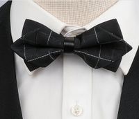 Simple Style Solid Color Bow Knot Polyester Men's Tie sku image 5
