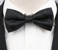 Simple Style Solid Color Bow Knot Polyester Men's Tie sku image 7