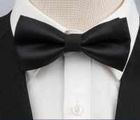 Simple Style Solid Color Bow Knot Polyester Men's Tie sku image 11