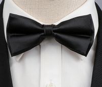 Simple Style Solid Color Bow Knot Polyester Men's Tie sku image 14