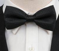 Simple Style Solid Color Bow Knot Polyester Men's Tie sku image 17