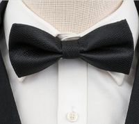 Simple Style Solid Color Bow Knot Polyester Men's Tie sku image 18