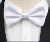 Simple Style Solid Color Bow Knot Polyester Men's Tie sku image 24