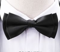 Simple Style Solid Color Bow Knot Polyester Men's Tie sku image 29