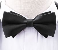 Simple Style Solid Color Bow Knot Polyester Men's Tie sku image 30