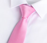 Elegant Solid Color Polyester Yarn Unisex Tie sku image 8