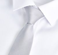 Elegant Solid Color Polyester Yarn Unisex Tie sku image 10