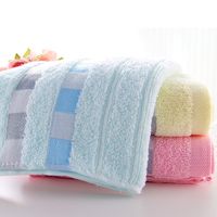 Elegant Formal Solid Color Blended Short Plush Towels Wall Art main image 3