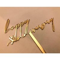 Valentine's Day Letter Arylic Date Cake Decorating Supplies 1 Piece sku image 8