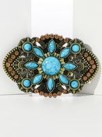 1 Piece Alloy Turquoise Rhinestones Water Droplets Casual Vacation Bohemian sku image 3