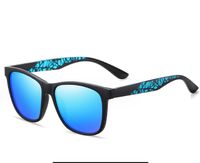 Simple Style Color Block Tac Square Full Frame Men's Sunglasses sku image 6