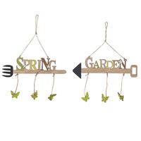 Simple Style Classic Style Letter Wood Pendant main image 2