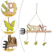 Simple Style Classic Style Letter Wood Pendant main image 3