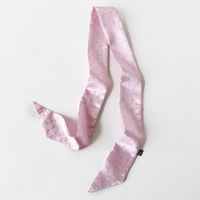 Women's Basic Solid Color Satin Silk Scarf sku image 20