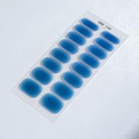 Simple Style Solid Color Gel Nail Patches 1 Set sku image 6