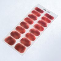 Simple Style Solid Color Gel Nail Patches 1 Set sku image 10