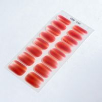 Simple Style Solid Color Gel Nail Patches 1 Set sku image 14