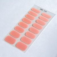 Simple Style Solid Color Gel Nail Patches 1 Set sku image 27