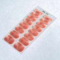 Simple Style Solid Color Gel Nail Patches 1 Set sku image 26