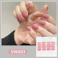 Simple Style Solid Color Cartoon Pvc Nail Patches 1 Set sku image 3