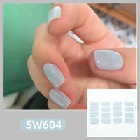 Simple Style Solid Color Cartoon Pvc Nail Patches 1 Set sku image 4