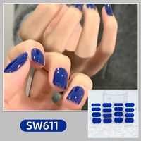 Simple Style Solid Color Cartoon Pvc Nail Patches 1 Set sku image 11