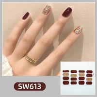 Simple Style Solid Color Cartoon Pvc Nail Patches 1 Set sku image 15