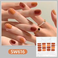 Simple Style Solid Color Cartoon Pvc Nail Patches 1 Set sku image 19