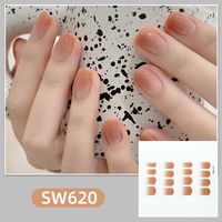 Simple Style Solid Color Cartoon Pvc Nail Patches 1 Set sku image 14