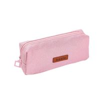 Letter Cotton And Linen Class Learning Simple Style Pencil Case main image 2