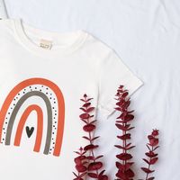 Décontractée Dessin Animé Coton T-shirts & Chemises main image 3