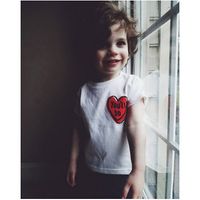 Casual Heart Shape Cotton T-shirts & Shirts main image 5
