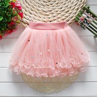 Cute Solid Color Polyester Girls Dresses main image 2