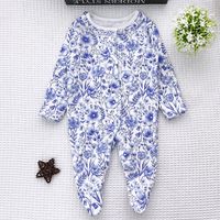 Cute Letter Butterfly Cotton Jumpsuits main image 2