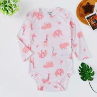 Cute Animal Cartoon Cotton Jumpsuits sku image 14