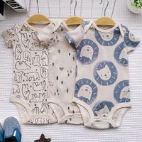 Cute Cartoon Cotton Jumpsuits main image 1