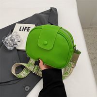 Women's Small Pu Leather Solid Color Streetwear Cloud Shape Flip Cover Crossbody Bag main image 8