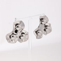 1 Pair Sweet Commute Flower Alloy Ear Studs main image 4